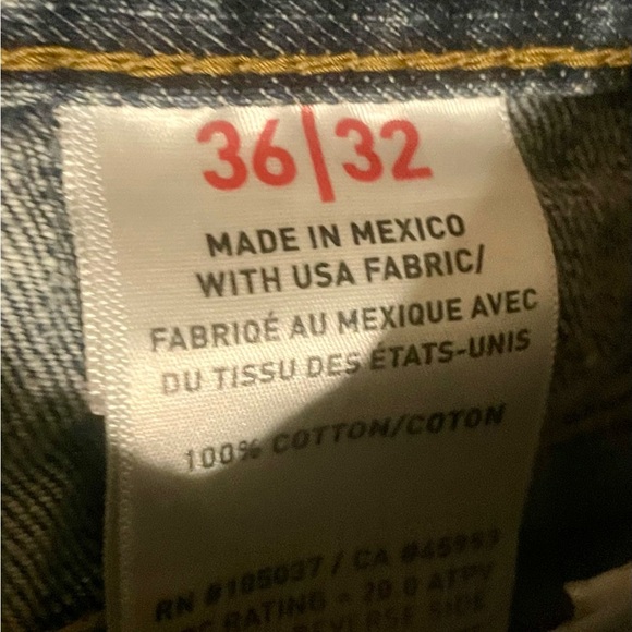 Ariat M4 FR Work Low Rise Boot Cut Men’s Blue Denim Jeans Size 36x32 - Picture 6 of 8